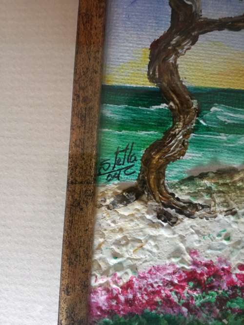 The Wind-Tree By Stella - Original South African Artwork Capturing Cape Culture (Bo Kaap) Unique