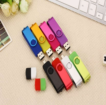 Brand New Flash Memory Drive (Pen Drive) 256GB Colour ROSE / PURPLE With USB and Micro USB Side