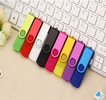 Brand New Flash Memory Drive (Pen Drive) 256GB Colour ROSE / PURPLE With USB and Micro USB Side