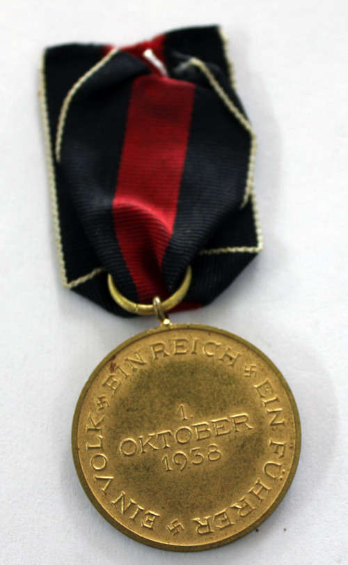 Original Pre-WW2 German Sudetenland Medal