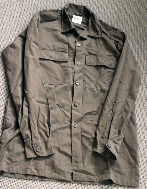SADF field dress long sleeve shirt