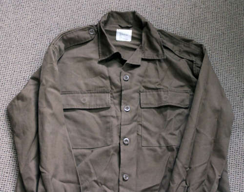 SADF field dress long sleeve shirt
