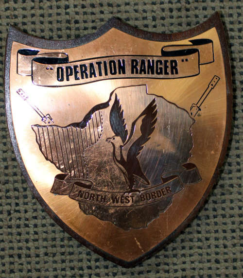 Rhodesian Operation Ranger Plaque