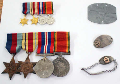 Amazing Father and son grouping spanning Boer War, WW1 and WW2 (read desciption)