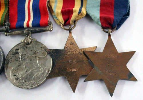 Amazing Father and son grouping spanning Boer War, WW1 and WW2 (read desciption)