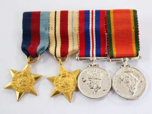 Amazing Father and son grouping spanning Boer War, WW1 and WW2 (read desciption)