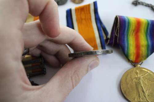 Amazing Father and son grouping spanning Boer War, WW1 and WW2 (read desciption)