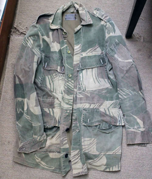 Well used Rhodesian bush jacket