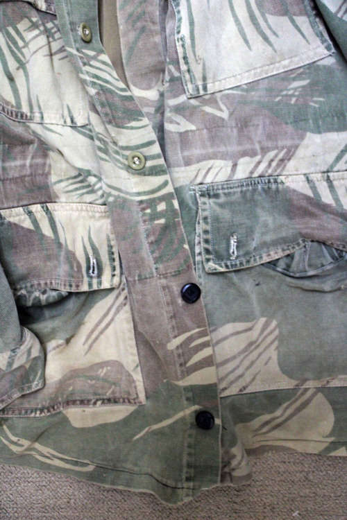 Well used Rhodesian bush jacket