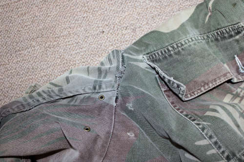 Well used Rhodesian bush jacket