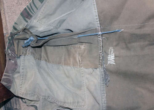 Well used Rhodesian bush jacket