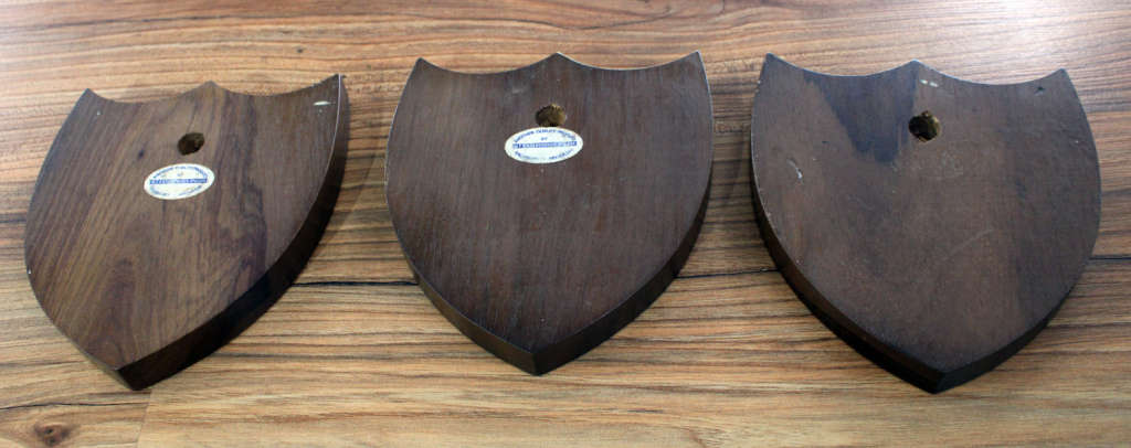 3x Rhodesian Plaques