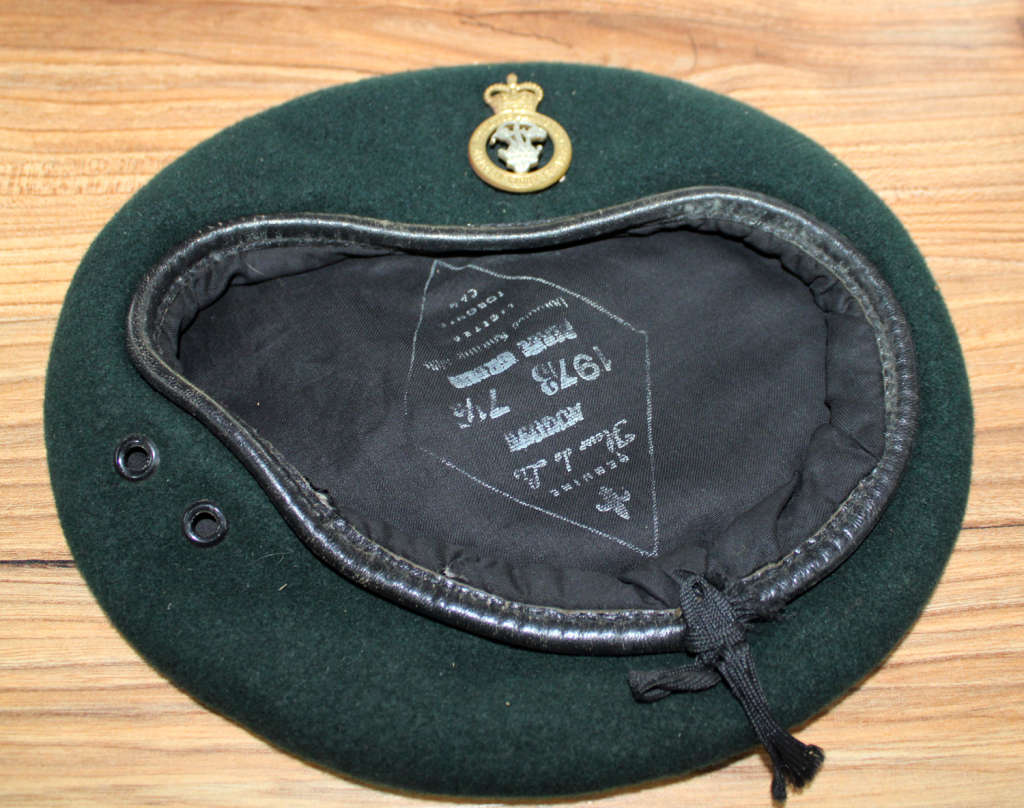 Princess Patricia`s Canadian Light Infantry beret