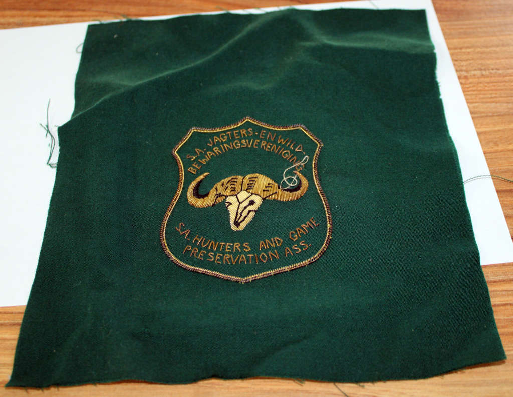 Bullion Wire Hunting badge