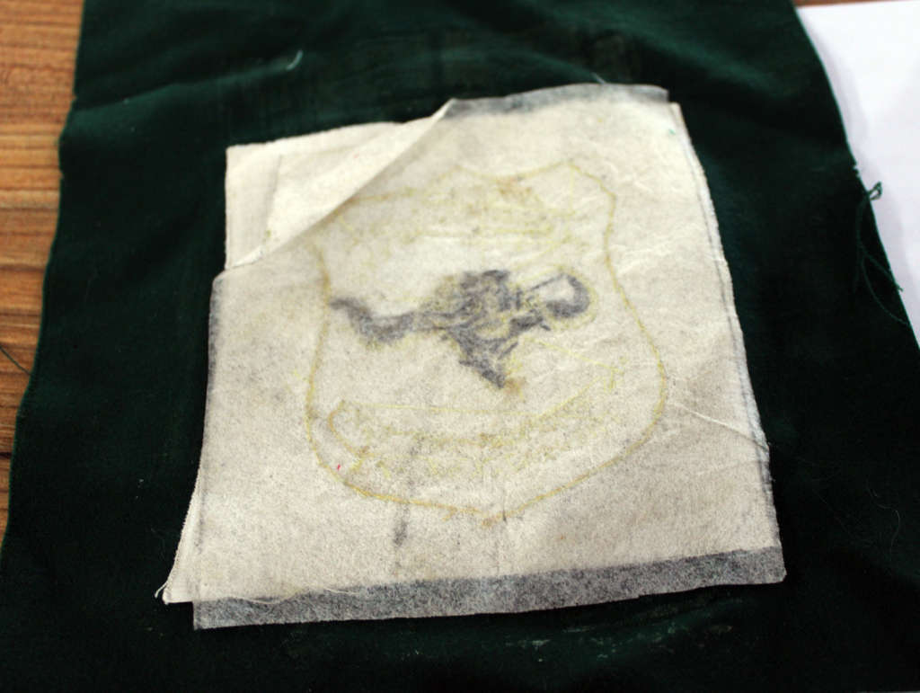 Bullion Wire Hunting badge