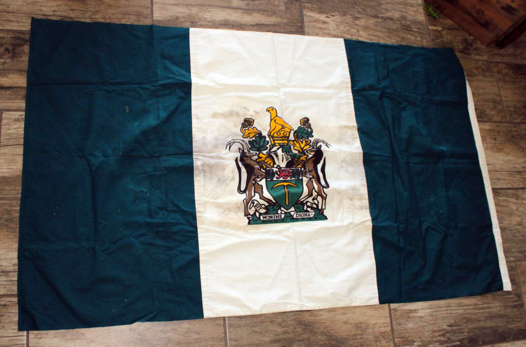 Period original Rhodesian flag