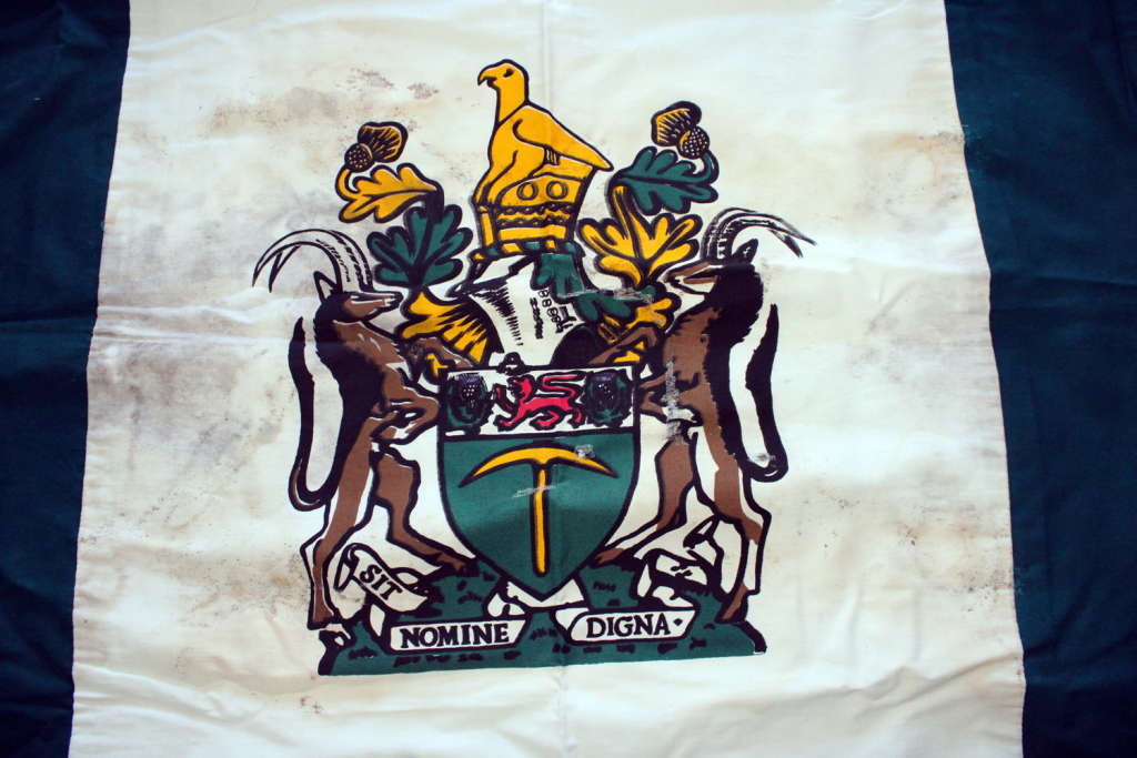 Period original Rhodesian flag