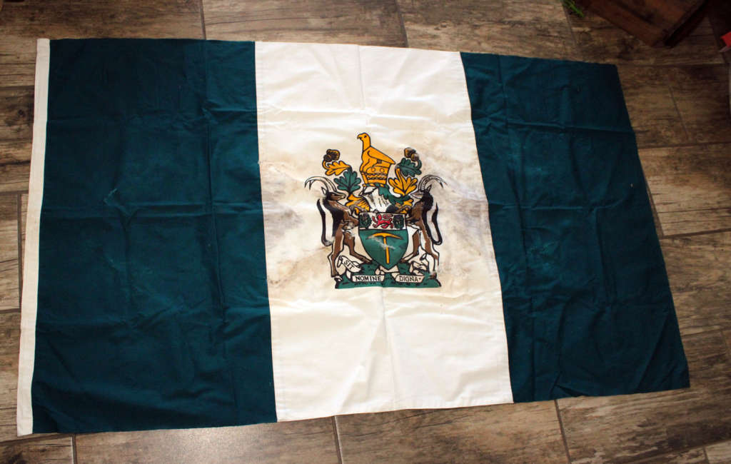 Period original Rhodesian flag