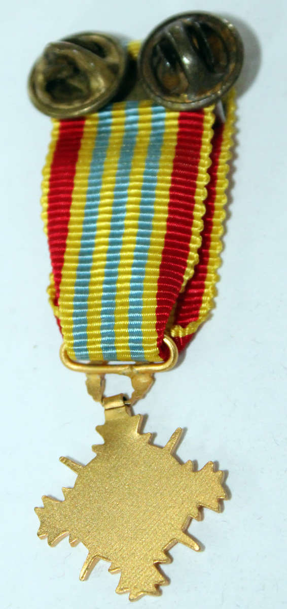Miniature South Vietnam Honour Medal, First Class