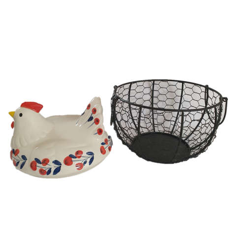 Egg storage basket