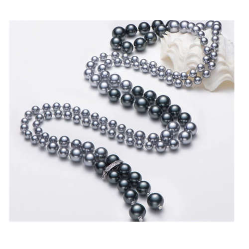 Long Shell Beads Necklace