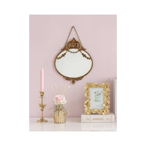 Vintage Angel Make Up Mirror