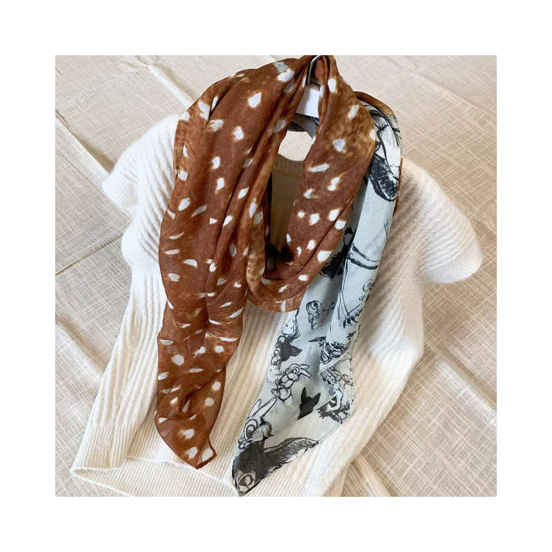 Bambi Deer Scarf