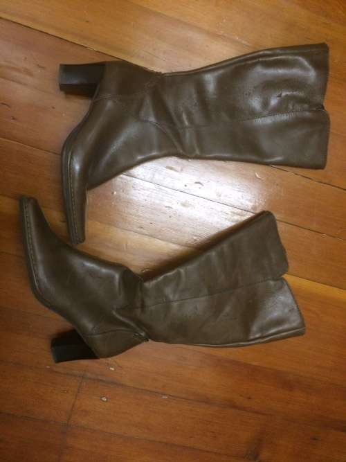 Clarks no.5 calf boots genuine leather