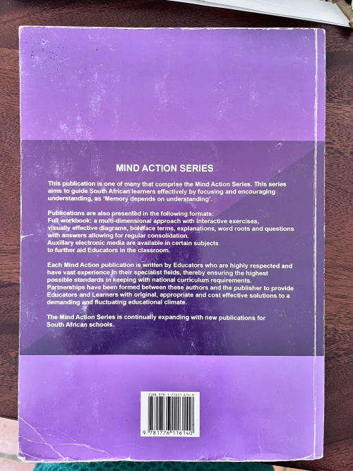 Mind Action Series Life Sciences Textbook/Workbook Grade 10 IEB