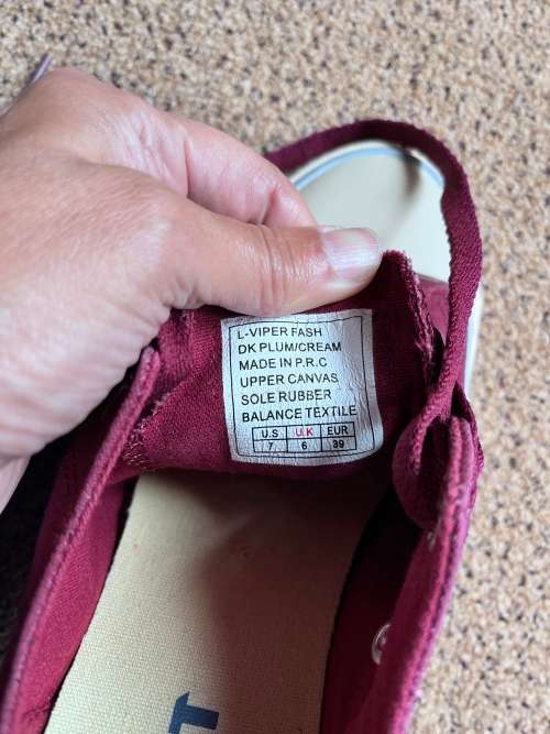 Soviet Viper Sneakers size 6 or EU39 - in almost new condition