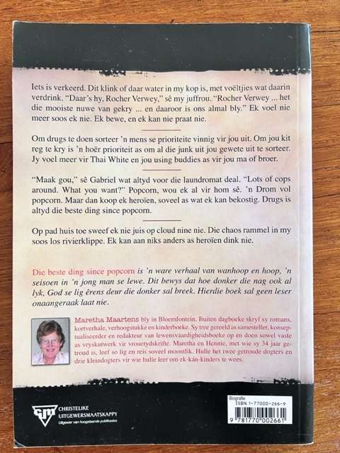 Die beste ding since popcorn - Maretha Maartens
