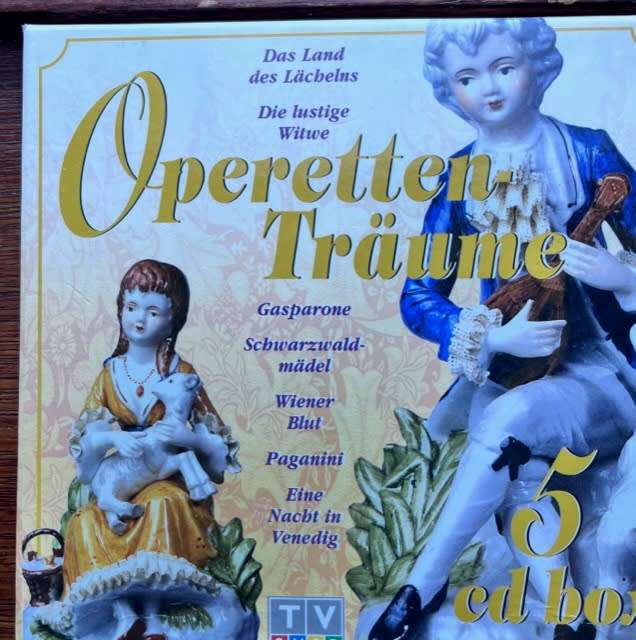 Operetten-Träume: Beautiful box set 5 CDs (1997, made in EU) HR 702542
