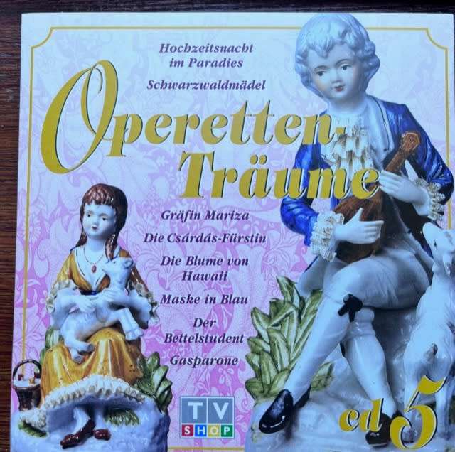 Operetten-Träume: Beautiful box set 5 CDs (1997, made in EU) HR 702542