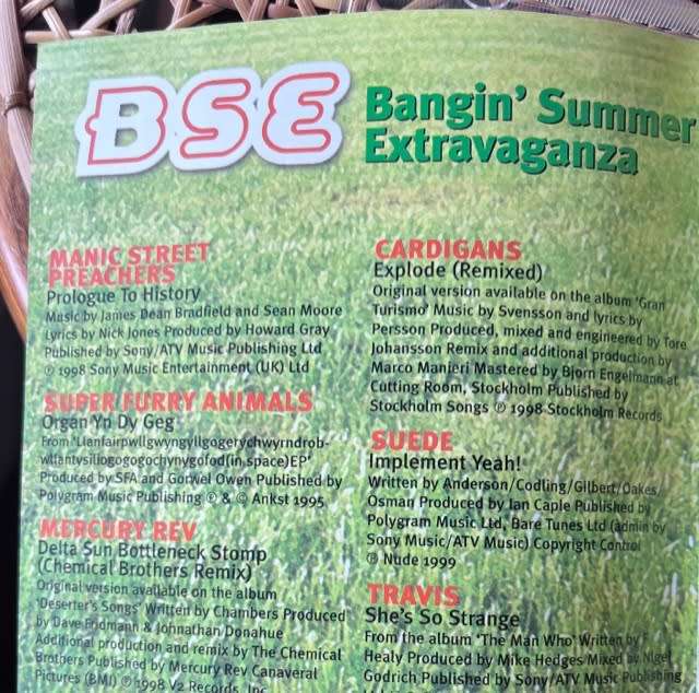(CD) Bangin Summer Extravaganza (1999, UK) SELECT2204