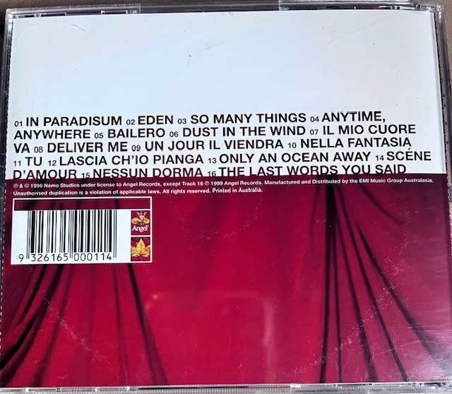 Sarah Brightman - Eden (1998, made in Australia)