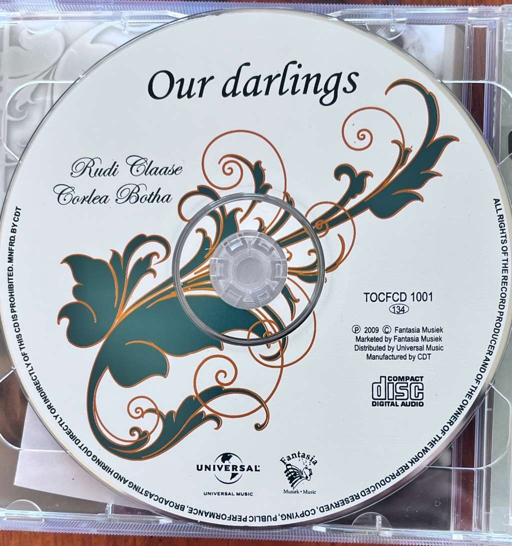 Ons lieflinge, Our Darlings - Rudi Claase and Corlea Botha (TOCFCD1001)