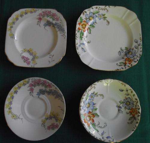 SIDE PLATES AND SAUCERS