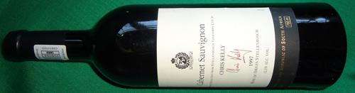 VINTAGE 1997 CHRIS KELLY-CABERNET SAUVIGNON