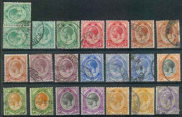 VFU and a few mint King's head selection