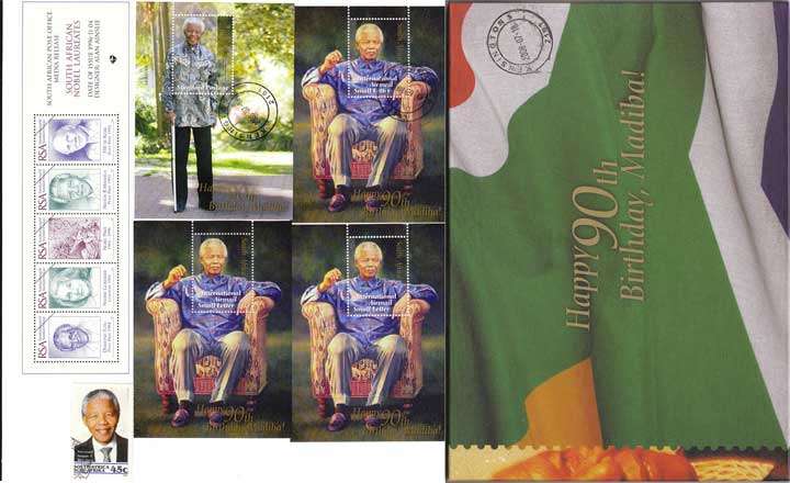 MANDELA 90TH BIRTHDAY SELECTION.