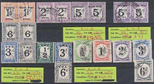 CV ++R4 200.00 VFU SWA Postage Dues selection.