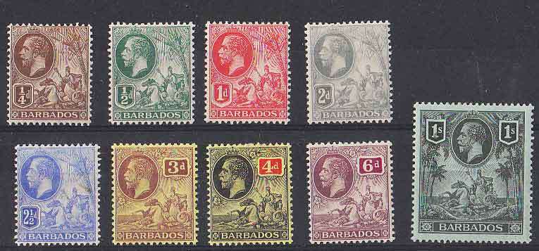 CV ++R630.00 MM King George V selection to 1S Barbados.