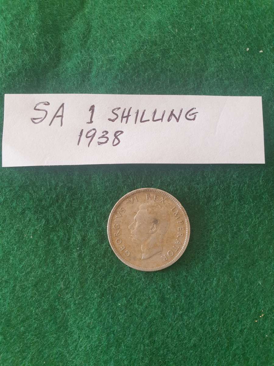 7 x Old South African coins
