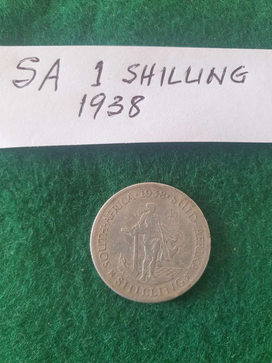 7 x Old South African coins