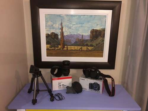 Canon D60 Body & EF 24_70mm f2.8L USM Lens