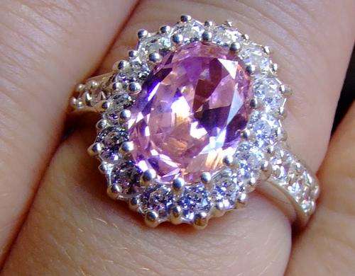 Exquisitely STUNNING!! PINK Ring--Bling worth a Million !!!
