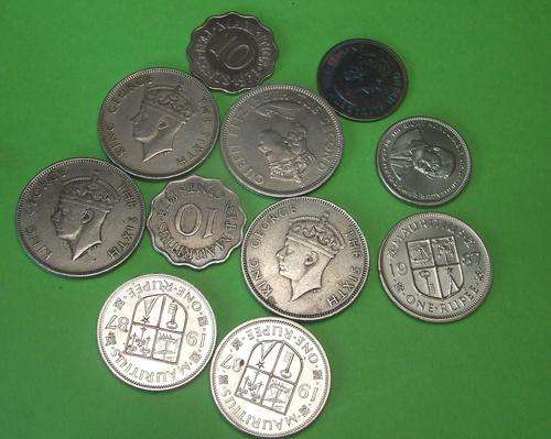 Excelelnt Maurituis coins sold as lot