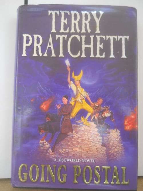 GOING POSTAL(A DISCWORLD NOVEL)---TERRY PRATCHETT