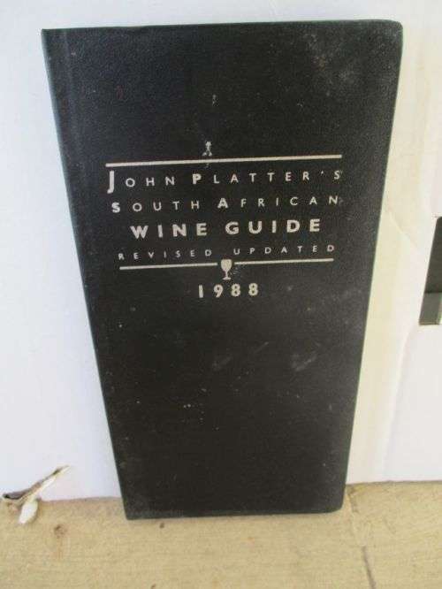 JOHN PLATTER'S SOUTH AFRICAN WINE GUIDE  REVISED UPDATED 1988