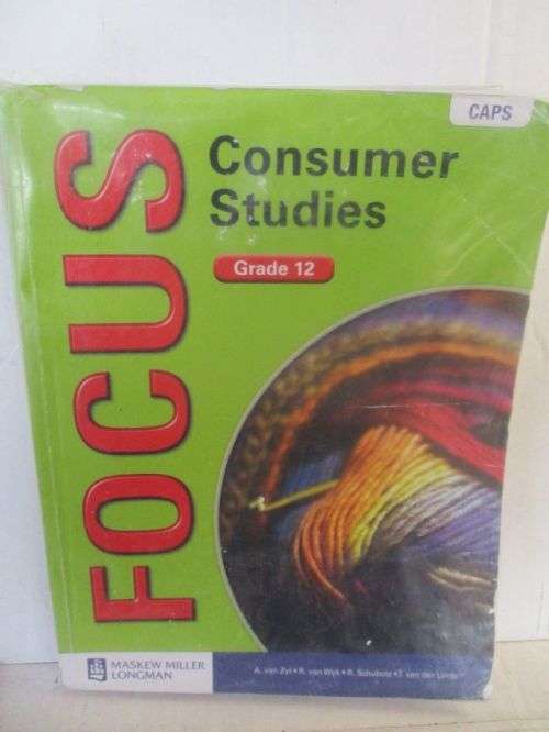 FOCUS CONSUMER STUDIES GRADE 12 CAPS